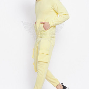 ชุดวอร์มสีพื้นสำหรับผู้ชายชุดวอร์มคอปก - Product Image 3