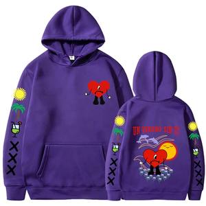 เสื้อฮู้ดแบบมีซิปสำหรับผู้ชาย,เสื้อสวมหัวคอตตอน100% ปักลายได้ตามต้องการทรงหลวมพิเศษ - Product Image 4