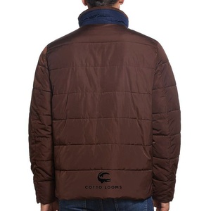 OEM ODM moda con capucha cálida chaqueta puffer personalizada para hombre ligero de moda recortada Premium 2025 ropa de invierno de alta calidad - Product Image 4