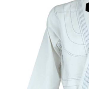 Nuevo 2025 último estilo calidad profesional BJJ uniforme artes marciales Jiu-Jitsu trajes con cinturón estiramiento Karate desgaste - Product Image 6