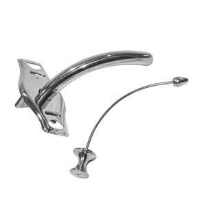 Pipa bedah Manual Stainless Steel, instrumen bedah ENT bersertifikasi CE, tabung tracheostomi Chevalier <span class=keywords><strong>Jackson</strong></span>, garansi 5 tahun