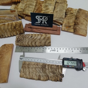 Escamas de Cuerno de Carnero Natural para Mangos |   Material Ecológico Hecho a Mano |   Cuchillo Artístico Personalizado con Diseño de Animales Rústicos - Product Image 2