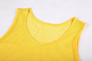 Equipo de fútbol, Baberos de scrimmage, chaleco de malla transpirable, pinnies de entrenamiento para jóvenes, gimnasio, práctica, entrenamiento, camiseta de fútbol - Product Image 5