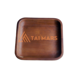 Elegante arte popular natural madera de haya artesanía exportación-calidad al por mayor bandeja decorativa de madera y carteles de pared - Product Image 1