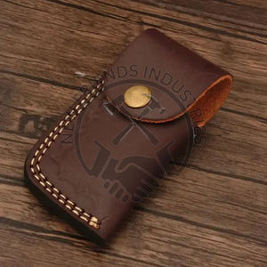 Auténtico cuchillo plegable de Damasco hecho a mano para acampar DIY y uso en el campo con mango ergonómico y soporte OEM personalizable - Product Image 6