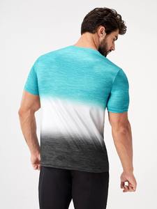 Camiseta Deportiva Premium para Hombre, 100% Algodón, Secado Rápido, para Entrenamiento, Tejido de Punto, Estampado Digital, Ropa Deportiva - Product Image 3