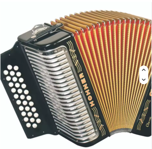 Accordéon Hohner 88 touches chromatiques, construction en alliage portable, design classique - Product Image 3