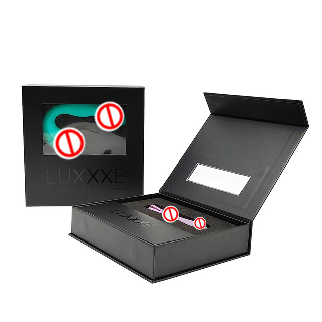 Custom Magnetic Box Toys Product Packaging Box Adult Toys Cardboard with Window Surprising Gift Boxes