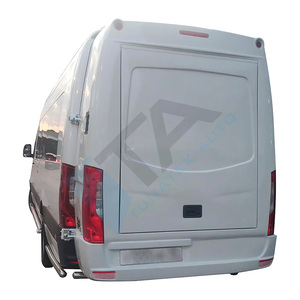 Rear Additional storage extra baggage Ski Tool Box for Minibus Panel Camper Van Bus Sprinter Crafter W906 W907 Fiberglass - Product Image 3