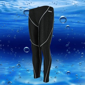 กางเกงว่ายน้ำชายกางเกงว่ายน้ำกันน้ำยาวป้องกันภัย, กางเกงว่ายน้ำมืออาชีพระบายอากาศไซส์ใหญ่พิเศษ - Product Image 2