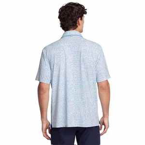 Camisetas de Golf para Hombre, Camisetas Polo 100% Algodón, Talla Estadounidense, Camisetas Polo para Hombre de Manga Corta, Tejido de Punto, Impresión Digital, Tinte Liso - Product Image 3