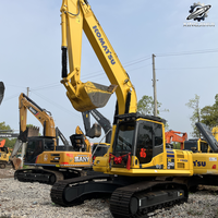 Excavatrice sur chenilles Komatsu PC240, 24 tonnes, excavatrice hydraulique moyenne, moteur SAA6D107, excavatrice de construction japonaise d'occasion, usage intensif
