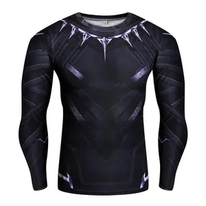 Best Supplier High Quality Unique Design Best Soft Fabric Long Sleeve Men Compression Shirts By CAVALRY SKT COMPANY