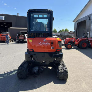 Pour Kubota U35-4 petite mini pelle équipement de Construction en bon état avec poids de fonctionnement de 5 tonnes et chenille de moteur Kubota - Product Image 2