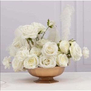 Pots de fleurs ronds en forme de bol avec revêtement en poudre pour finition brillante élégante pour la décoration intérieure ou extérieure - Product Image 6
