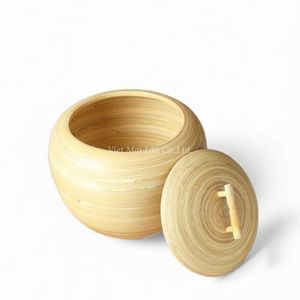 Jarrón de Laca Hecho a Mano, Estilo Bohemio, Diseño Multifuncional, Contenedor Decorativo de Almacenamiento para el Hogar, Cocina, Mesa, Baño, Uso Diario - Product Image 2