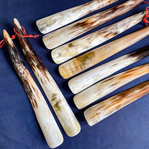 รองเท้าหนังเขาวัวรูปควายหรูหราทำด้วยมือขัดเงาวัสดุธรรมชาติทนทานต่อการสวมใส่รองเท้าได้อย่างง่ายดาย - Product Image 4