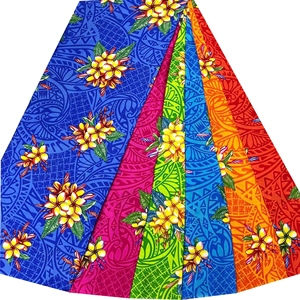 โสร่งลายดอกไม้ชนเผ่าสำหรับผู้หญิง,ชุดว่ายน้ำลาวาสำหรับใส่เดินชายหาด - Product Image 1