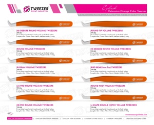 Pinzas de extensión de pestañas de acero inoxidable japonesas con etiqueta privada hecha a mano de calidad personalizada Premium más vendida - Product Image 6