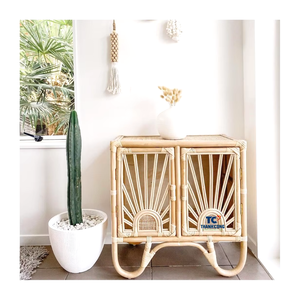 Mini armoire en rotin naturel durable pour enfants, meubles pour enfants, usine au Vietnam, nouveauté en gros - Product Image 2