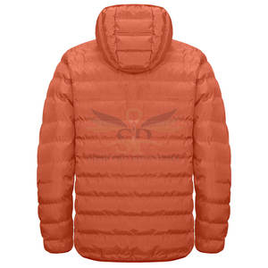 Chaqueta acolchada ajustada de fabricación profesional para hombre, ropa informal, chaqueta acolchada gruesa de moda para exteriores con personalización - Product Image 2