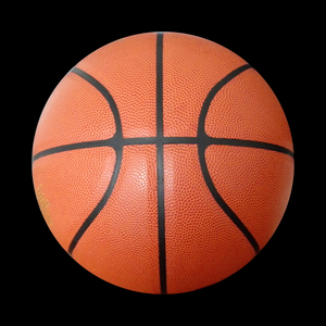 Ballon de basket en cuir pour jeunes, taille 7, logo personnalisé, couleur blanche, entraînement en salle pour enfants, jeu, OEM - Product Image 6