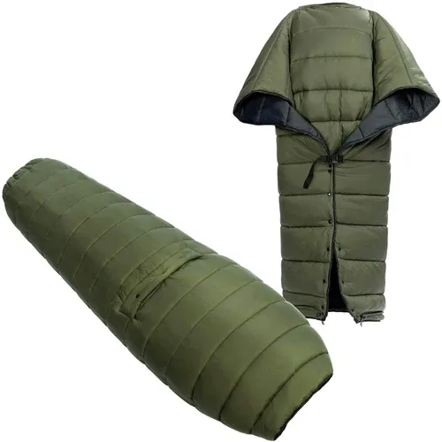 Que maßgeschneiderte Oberdecke Vier-Jahreszeiten-Hängematte Schlafen im Lager / Vielseitig als Decken, warmer Poncho und Überdecke mit dem Hängematte