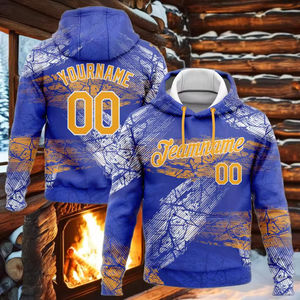 High Quality Custom Sublimation Sports Pullover Sweatshirt Jersey <b>Hoodie</b> Autumn Camo Design Team Logo Number Wholesale OEM ODM - Product Image 2