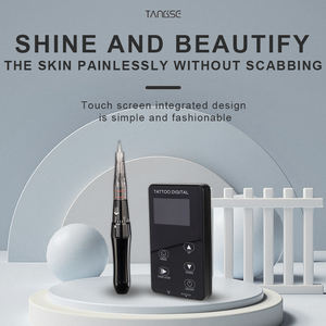 Machine à Microblading de qualité supérieure, stylo de maquillage Permanent Charmant, batterie <span class=keywords><strong>Rechargeable</strong></span> noire, stylo de tatouage sans fil - Product Image 2