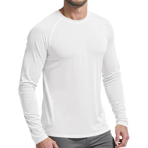 Camiseta de Compresión de Manga Larga para MMA, Secado Rápido, Spandex/Poliéster, para Entrenamiento de BJJ, Lucha, Fitness, Deportes - Product Image 1