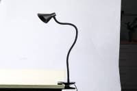 Lámpara de Mesa LED Moderna con Cuello de Cisne Flexible, Inalámbrica, Recargable por CA, Control por Interruptor, de Metal y ABS, Ideal para Estudio