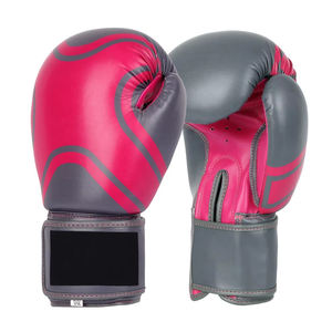 Gants de boxe Muay Thai personnalisés en gros pour hommes et femmes, en cuir, antidérapants, respirants et légers - Product Image 1