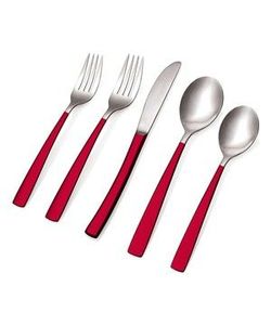 Ensemble de couverts plaqués or 4 pièces, best-seller, manche en résine moderne, pour cadeaux d'affaires, comprend cuillère, fourchette, couteau, accessoires de cuisine - Product Image 3