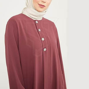 Vente en gros, nouvelle abaya élégante, tenue décontractée, robe islamique, vêtements pour femmes musulmanes, taille personnalisée, abaya - Product Image 6