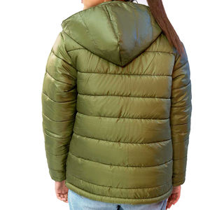 Fabricant OEM au Pakistan, vestes matelassées unisexes en toile ample à col montant, imperméables, respirantes, à capuche, en polyester, sur mesure - Product Image 4