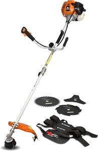 Débroussailleuse robuste neuve et d'occasion avec moteur 2 temps ou 4 temps pour la coupe de l'herbe, des mauvaises herbes, des buissons et des arbustes - Product Image 4