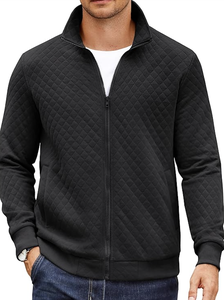 Sudadera con Cierre Marrón, Cuello Alto, Acolchada, Informal, Ligera, con Bolsillo, Logotipo Personalizado, Venta al por Mayor Directa de Fábrica en Bangladesh - Product Image 3