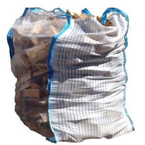 Sac en filet pour bois de chauffage 50x80cm, grand sac de rangement extérieur pour bois de chauffage - Product Image 1