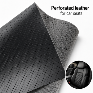 Cuero Sintético <span class=keywords><strong>de</strong></span> PVC Perforado <span class=keywords><strong>para</strong></span> Asientos <span class=keywords><strong>de</strong></span> Auto, Transpirable e Impermeable, Tapicería Automotriz, Rollos <span class=keywords><strong>de</strong></span> <span class=keywords><strong>Tela</strong></span> <span class=keywords><strong>de</strong></span> Cuero Sintético - Product Image 1