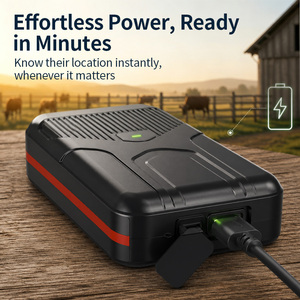 Guptomes S8-P 15000mAh Localizzatore GPS 4G LTE per Bestiame, Impermeabile IP68, Dispositivo di Tracciamento per Bovini e Ovini Senza Canone Mensile - Product Image 2