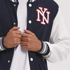 Best Supplier Men's Stand Collar Embroidered Varsity Jacket for Winter High Demand Bulk Quantity with Front Logo Position - Product Image 5