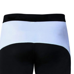 2024 nueva moda cintura elástica pantalones cortos de compresión Fitness para hombres pantalones cortos deportivos de lona para correr - Product Image 5