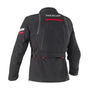Veste de moto longue et robuste avec protections anti-chocs homologuées CE, veste de moto longue en textile pour homme, fabricant OEM, marque privée - Product Image 2