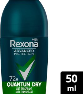 Déodorant Roll-On Rexona Protection Avancée pour Hommes Quantum Dry 72h 50ml Pack de 6 - Product Image 3