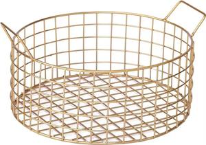 Fruit Storage Basket Latest Arrival Handmade Round Shape Tabletop Fancy Iron Wire Ex Factory Supplies - Product Image 6