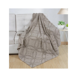 ผ้าห่มลายก้างปลา ขนาด 60x80 นิ้ว ผลิตจากเส้นใยรีไซเคิล พิมพ์ลายเรียบ ได้มาตรฐาน ISO 9001 จากอินเดีย เหมาะสำหรับผู้ซื้อที่มองหาผ้าห่มตกแต่งภายในที่ทันสมัย เป็นมิตรต่อสิ่งแวดล้อม และทนทาน - Product Image 5