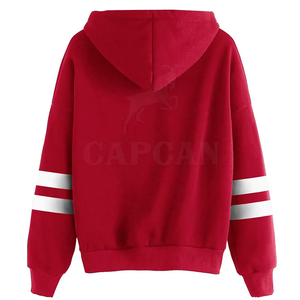 Sudadera con Capucha Extra Grande de Felpa Premium con Bordado, Peso de la Tela 300g, Mangas Regulares, Ropa Deportiva de Invierno para Hombre - Product Image 2