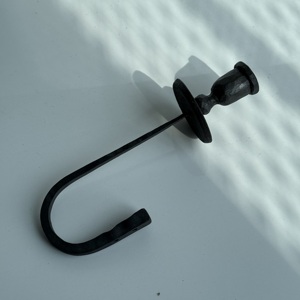 Wholesale New Black Ironwork Wall-mounted <b>Candlestick</b> <b>Holders</b> Creative Simple Style Versatile Wall Hangers Metal Candle <b>Holder</b> - Product Image 1