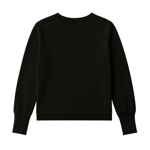 เสื้อยืดแขนยาวสีดำสำหรับผู้หญิง ปลายแขนแบบริบ ผ้าฝ้ายออร์แกนิค 100% ผ่านการซักแล้ว ได้รับการรับรองมาตรฐาน GOTS เนื้อผ้านุ่มพิเศษ ทรงคลาสสิก ใส่สบายในฤดูร้อน แห้งเร็ว - Product Image 2