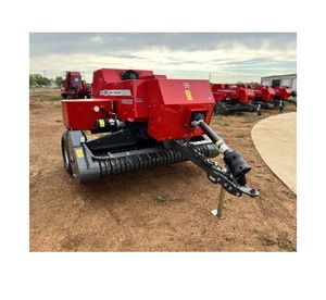เครื่องอัดฟางหญ้า Massey Ferguson 1840 รุ่นใช้งานน้อย มาพร้อมกับมู่เล่ย์งานหนักและลูกสูบความเร็วสูงเพื่อผลผลิตสูงสุด - Product Image 6